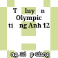 Tự luyện Olympic tiếng Anh 12