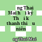 Đặng Thai Mai hồi ký Thời kỳ thanh thiếu niên