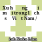 Xu hướng đổi mới trong lịch sử Việt Nam /
