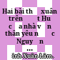 Hai bài thơ xuân trên đất Huế của nhà văn thân yêu nước Nguyễn Xuân Ôn (1825-1889)