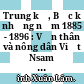 Trung kỳ, Bắc kỳ những năm 1885 - 1896 : Văn thân và nông dân Việt Nsam đứng trước cuộc chinh phục thuộc địa /