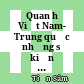 Quan hệ Việt Nam- Trung quốc những sự kiện 1945-1960 /