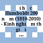 Đại học Humboldt 200 năm (1810-2010) - Kinh nghiệm thế giới và Việt Nam.