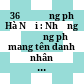 36 đường phố Hà Nội : Những đường phố mang tên danh nhân và anh hùng dân tộc /