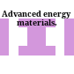 Advanced energy materials.