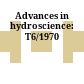 Advances in hydroscience: T6/1970