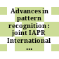 Advances in pattern recognition : joint IAPR International Workshops SSPR'98 and SPR'98, Sydney, Australia, August 11-13, 1998, proceedings /