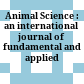 Animal Science : an international journal of fundamental and applied research