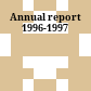 Annual report 1996-1997