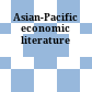 Asian-Pacific economic literature