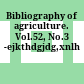 Bibliography of agriculture. Vol.52, No.3 -ejkthdgjdg,xnlh