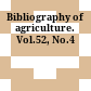 Bibliography of agriculture. Vol.52, No.4