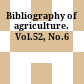 Bibliography of agriculture. Vol.52, No.6