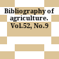 Bibliography of agriculture. Vol.52, No.9