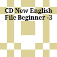 CD New English File Beginner -3