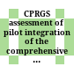 CPRGS assessment of pilot integration of the comprehensive poverty reduction and growth strategy (CPRGS) into local socio-economic development plans