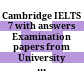 Cambridge IELTS 7 with answers Examination papers from University of Cambridge ESOL examinations: English for Speakers of Other Languages