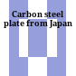 Carbon steel plate from Japan