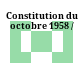 Constitution du octobre 1958 /