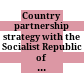 Country partnership strategy with the Socialist Republic of Viet Nam :