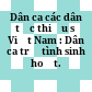 Dân ca các dân tộc thiệu số Việt Nam : Dân ca trữ tình sinh hoạt.