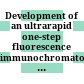 Development of an ultrarapid one-step fluorescence immunochromatographic assay system for the quantification of microcystins /