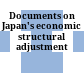 Documents on Japan's economic structural adjustment