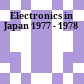 Electronics in Japan 1977 - 1978