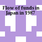 Flow of funds in Japan in 1987