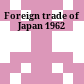 Foreign trade of Japan 1962