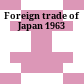 Foreign trade of Japan 1963