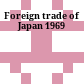 Foreign trade of Japan 1969