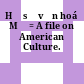 Hồ sơ văn hoá Mỹ = A file on American Culture.