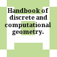 Handbook of discrete and computational geometry.