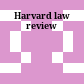 Harvard law review