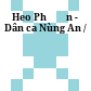 Heo Phươn - Dân ca Nùng An /