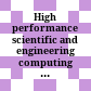 High performance scientific and engineering computing : proceedings of the 3rd International FORTWIHR Conference on HPSEC, Erlangen, March 12-14, 2001 /