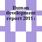 Human development report 2011 :