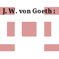 J. W. von Goeth :