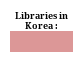 Libraries in Korea :