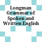 Longman Grammar of Spoken and Written English