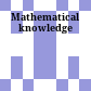 Mathematical knowledge