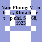 Nam Phong: Văn học, Khoa học tạp chí. Số 68, 1923
