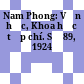 Nam Phong: Văn học, Khoa học tạp chí. Số 89, 1924