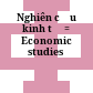 Nghiên cứu kinh tế = Economic studies