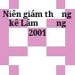 Niên giám thống kê Lâm Đồng 2001