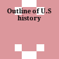 Outline of U.S history