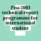Pisa 2003 technical report programme for international student assessment