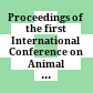 Proceedings of the first International Conference on Animal Production and Environment