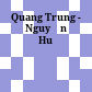 Quang Trung - Nguyễn Huệ